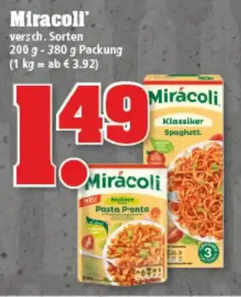 trinkgut Miracoli 200-380g Angebot