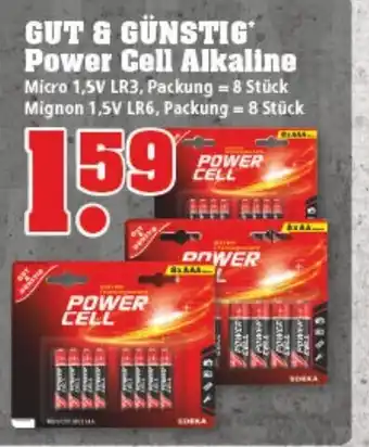 trinkgut Gut & Günstig Power Cell Alkaline Angebot