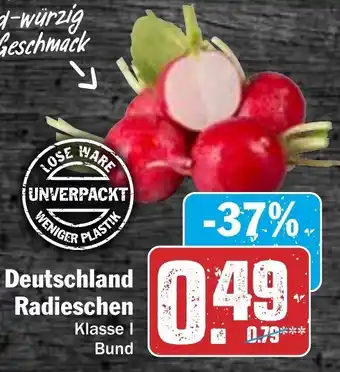 Hit Deutschland Radieschen Angebot