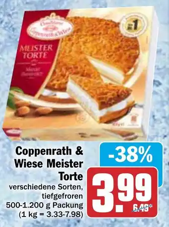 Hit Coppenrath & Wiese Meister Torte 500-1200 g Packung Angebot