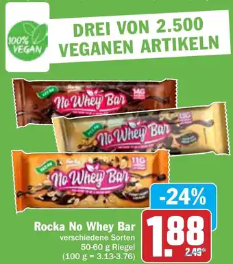 Hit Rocka No Whey Bar 50-60g Riegel Angebot