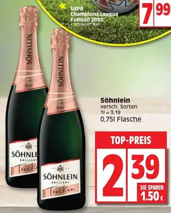 Edeka Sohnlein 750 ml Angebot