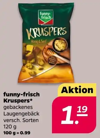 NETTO funny-frisch Kruspers 120 g Angebot