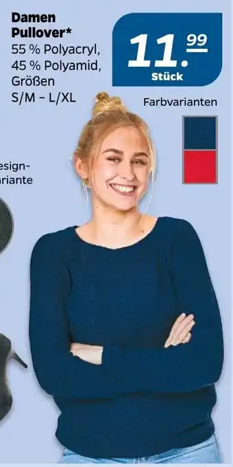 NETTO Damen Pullover Angebot