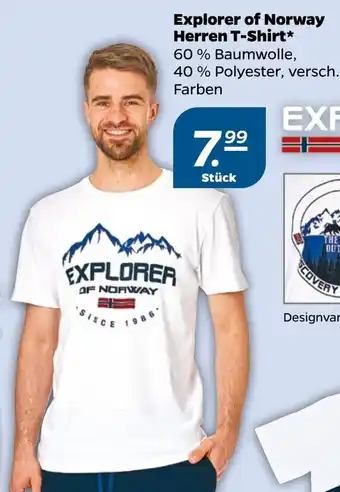 NETTO Explorer of Norway Herren T-Shirt Angebot