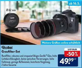 Aldi Nord Rollei Graufilter Set Angebot