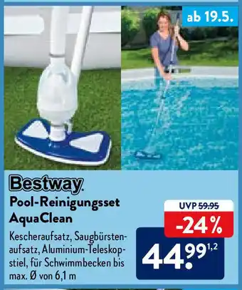 Aldi Nord Bestway Pool Reinigungsset AquaClean Angebot