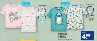 Aldi Nord Pocopiano T-Shirts 2er Set Angebot