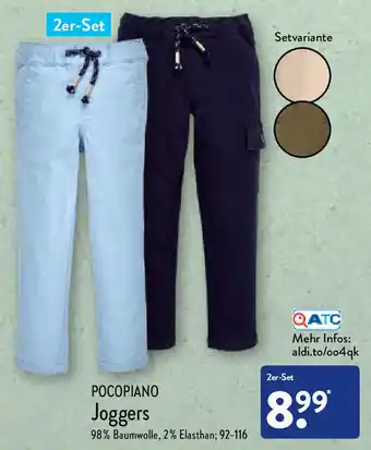 Aldi Nord Pocopiano Joggers 2er Set Angebot