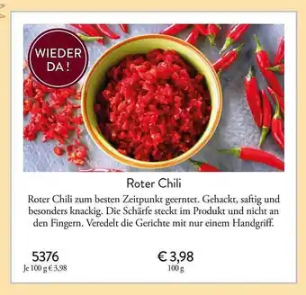 Eismann Roter Chili Angebot