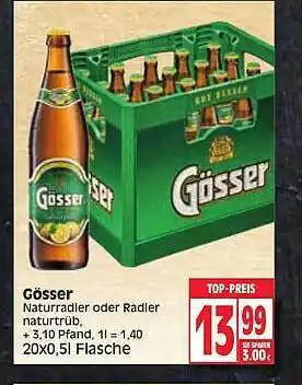 Edeka Gösser Angebot