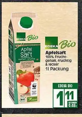 Elli Markt Edeka Bio Apfelsaft Angebot