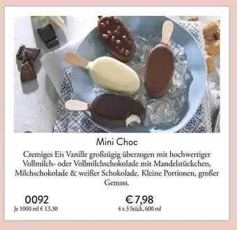 Eismann Mini Choc Angebot