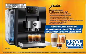 HEM Expert Jura Kaffeevollautomat Z10 Diamond Black (ea) Angebot