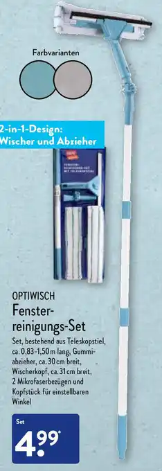 Aldi Nord Optiwisch Fensterreinigungs Set Angebot