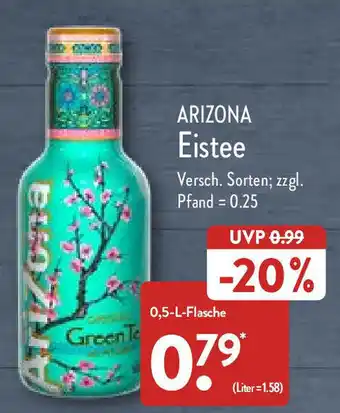 Aldi Nord Arizona Eistee 0,5 L Flasche Angebot