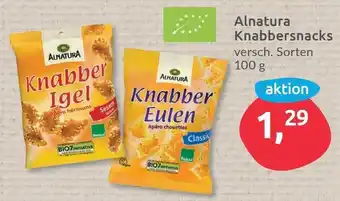 Budni Alnatura Knabbersnacks 100 g Angebot