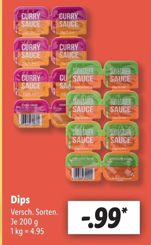 Dips 200g Angebot bei Lidl