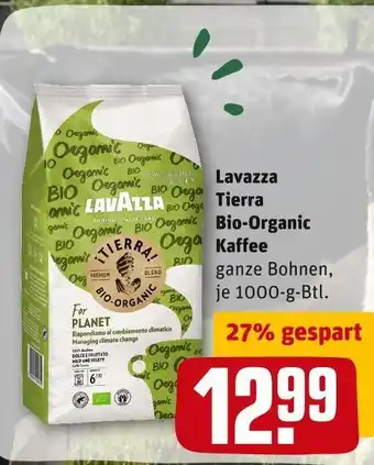 REWE Lavazza tierra bio-organic kaffee Angebot