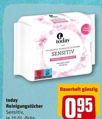 REWE Today reinigungstücher Angebot