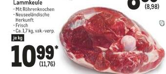 METRO Lammkeule Angebot