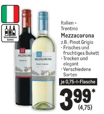 METRO Mezzacorona Angebot