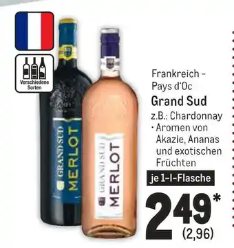 METRO Grand sud wein Angebot