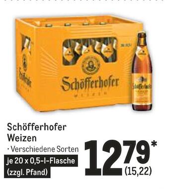 METRO Schöfferhofer weizen Angebot