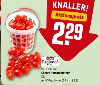 REWE Rewe regional cherry romatomaten Angebot