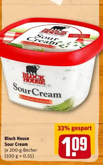 REWE Block house sour cream Angebot