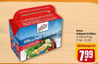 REWE Greco halloumi-grillbox Angebot