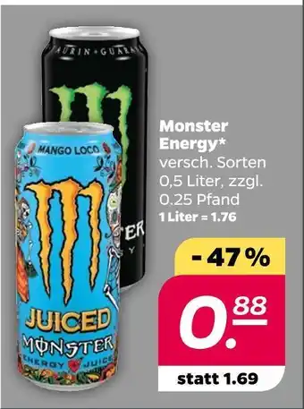 NETTO Monster energy energydrink Angebot