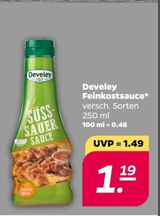 NETTO Develey feinkostsauce* Angebot