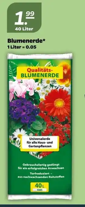 NETTO Blumenerde Angebot