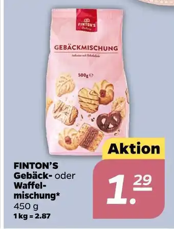 NETTO Finton’s gebäck- oder waffelmischung Angebot