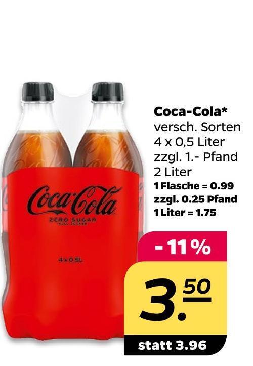 coca cola kiste angebot netto