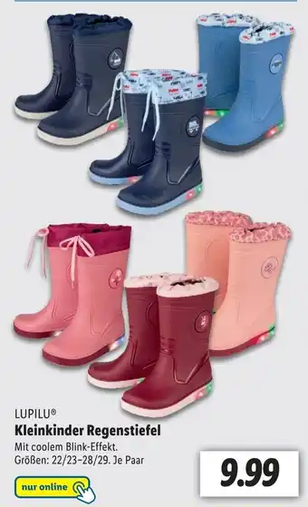 Lidl LUPILU* Kleinkinder Regenstiefel 22/23-28/29 Angebot