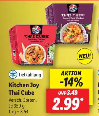 Lidl Kitchen Joy Thai Cube 350g Angebot