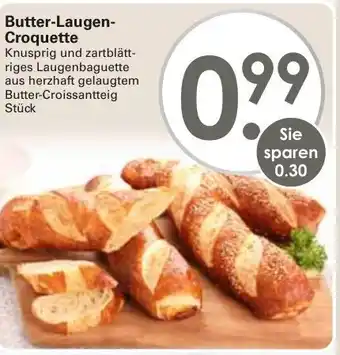 WEZ Butter Laugen Croquette Angebot