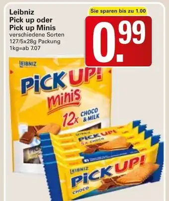 WEZ Leibniz Pick Up oder Pick up Minis 127/5x28g Packung Angebot