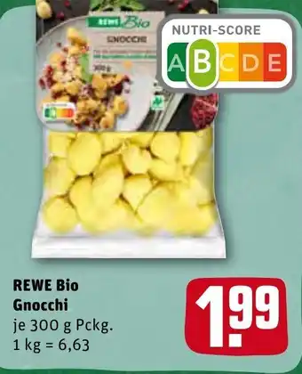 REWE Kaufpark Rewe Bio Gnocchi 300 g Pckg. Angebot