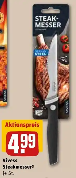 REWE Center Vivess Steakmesser Angebot