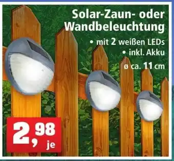 Thomas Philipps Solar Zaun oder Wandbeleuchtung Angebot