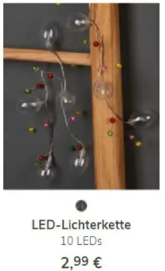 KiK LED Lichterkette Angebot