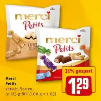 REWE City Merci Petits 125g Angebot