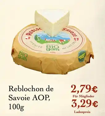 LPG Biomarkt Reblochon De Savoie Aop Angebot