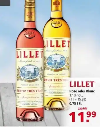 Multi Markt Lillet Rosé Oder Blanc Angebot