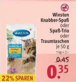 Rossmann Winston Knabber-spaß Oder Spaß-trio Oder Traumtaschen Angebot