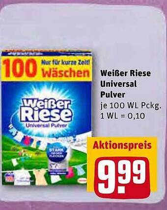 REWE Kaufpark Weißer Riese Universal Pulver Angebot