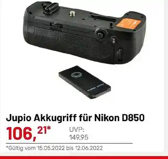 FOTO GREGOR Jupio Akkugriff Für Nikon D850 Angebot